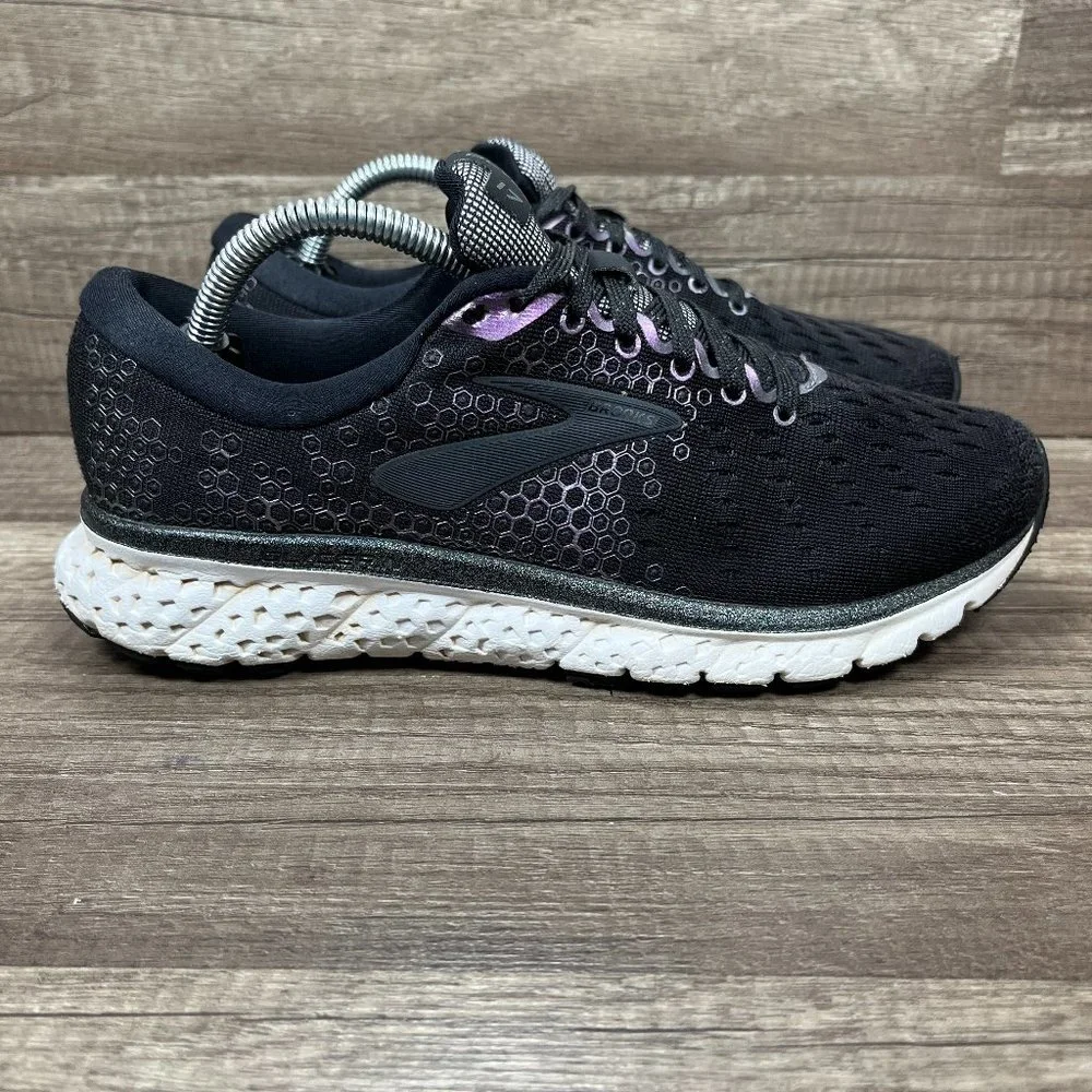 Brooks Glycerin 17 Black Purple Womens US Size 7 EU 38 1202831B097 Running Shoes